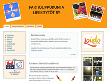 Tablet Screenshot of liekkitytot.fi